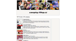 Desktop Screenshot of casopisy.10top.cz
